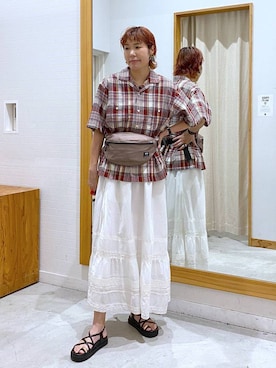 osumiさん(レディース・174cm)の夏コーディネート