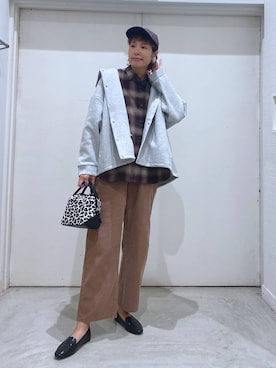 「アイテム（その他シューズ）」を使った、osumiさん（レディース・174cm・30代）の秋コーディネート