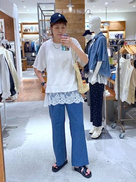 osumiさん(レディース・174cm)の夏コーディネート