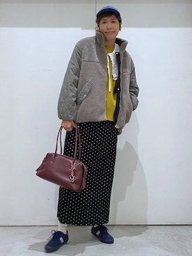 「アイテム（その他）」を使った、osumiさん（レディース・174cm・30代）の秋コーディネート