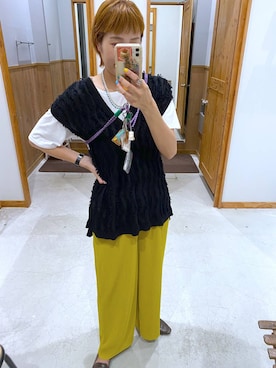 osumiさん（レディース・174cm）の夏コーディネート
