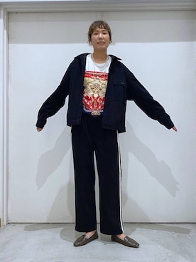 「アイテム（財布/小物）」を使った、osumiさん（レディース・174cm）の秋コーディネート