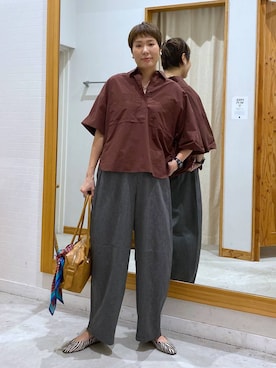 osumiさん(レディース・174cm)の夏コーディネート