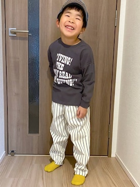 osumiさん（キッズ・108cm）の冬コーディネート
