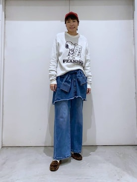 osumiさん（レディース・174cm）の春コーディネート