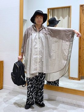 「GLOBAL WORK（グローバルワーク）のアイテム（帽子）」を使った、osumiさん（レディース・174cm）の夏コーディネート