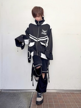 「地雷」｜Amilige_officialさん（メンズ・172cm）の春コーディネート
