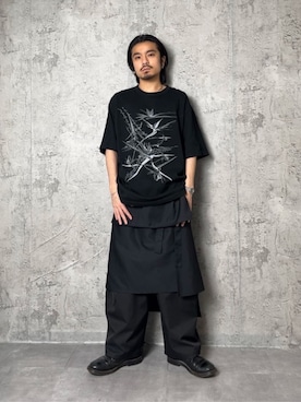 「Ruze（ルゼ）のアイテム」を使った、Amilige_officialさん（メンズ・170cm）の春コーディネート