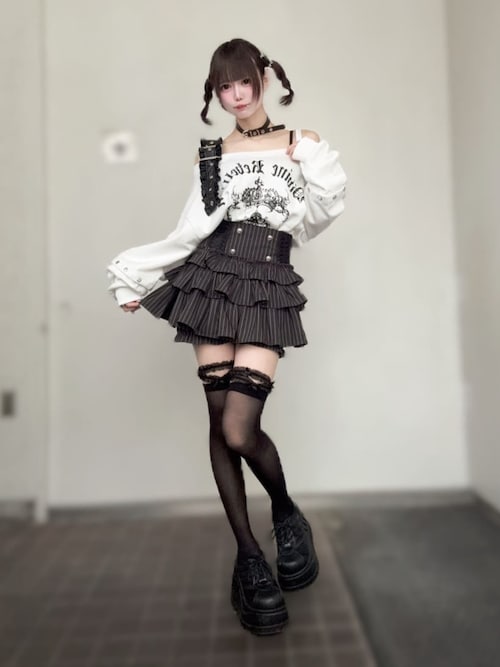 最終値下げ　amilige クロスオフショルトップス クロスオフショルトップス（スウェット）｜Amilige（アミリージュ）の