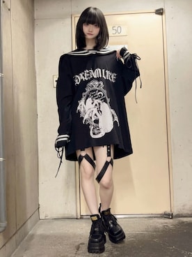 Amilige_officialさん（レディース・157cm）の春コーディネート