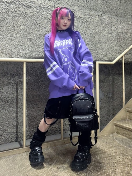 サスペンダー付きワイドパンツ（その他パンツ）｜Amilige