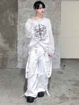 「Amilige（アミリージュ）のアイテム」を使った、Amilige_officialさん（メンズ・162cm）の春コーディネート