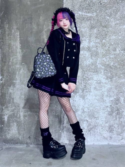 セーラー服 クラシカル制服風セットアップ セーラー服風