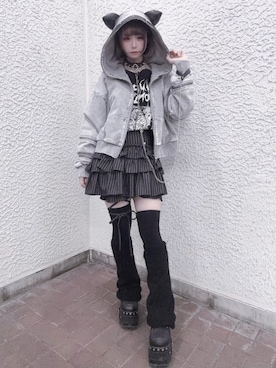 Amilige_officialさん（レディース・148cm）の春コーディネート