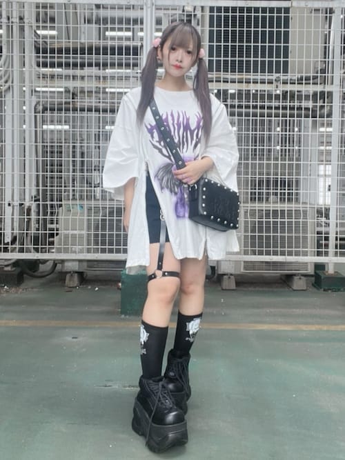 ガータベルト付きリングショートパンツ（その他パンツ