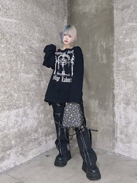 Amilige_officialさん（レディース・161cm）の春コーディネート