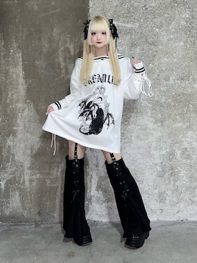 「セーラーカラー」｜Amilige_officialさん（レディース・163cm）の春コーディネート