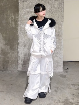 「Amilige（アミリージュ）のアイテム」を使った、Amilige_officialさん（メンズ・162cm）の春コーディネート