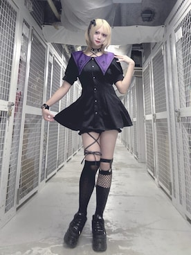 「アイテム（セットアップ）」を使った、Amilige_officialさん（レディース・161cm）の春コーディネート