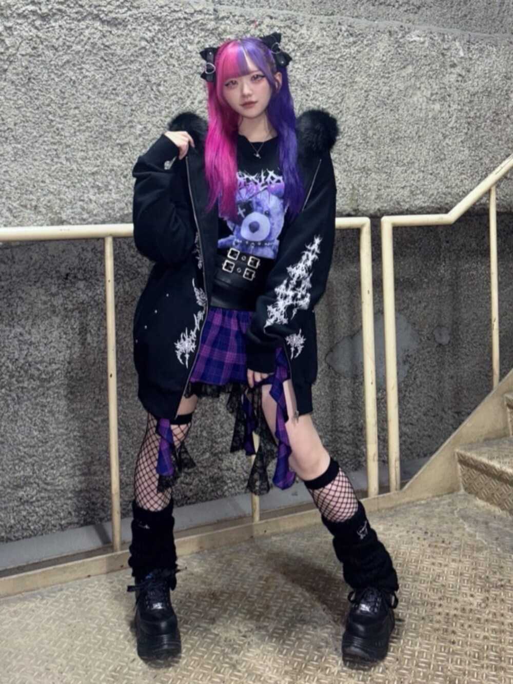 Amilige（アミリージュ）の「刺繍入りロングレッグウォーマー（レッグ