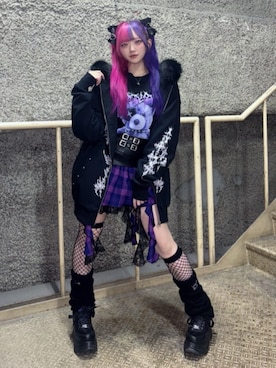 「アイテム（パーカー）」を使った、Amilige_officialさん（レディース・155cm）の秋コーディネート