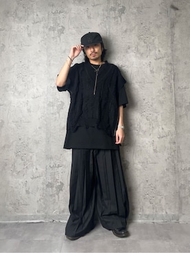 「Ruze（ルゼ）のアイテム」を使った、Amilige_officialさん（メンズ・170cm）の春コーディネート
