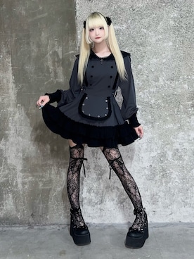 「量産型」｜Amilige_officialさん（レディース・163cm）の春コーディネート