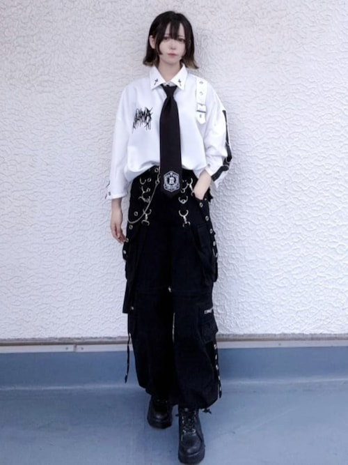 Amilige（アミリージュ） ワイドパンツ パンツ サスペンダー付きワイド