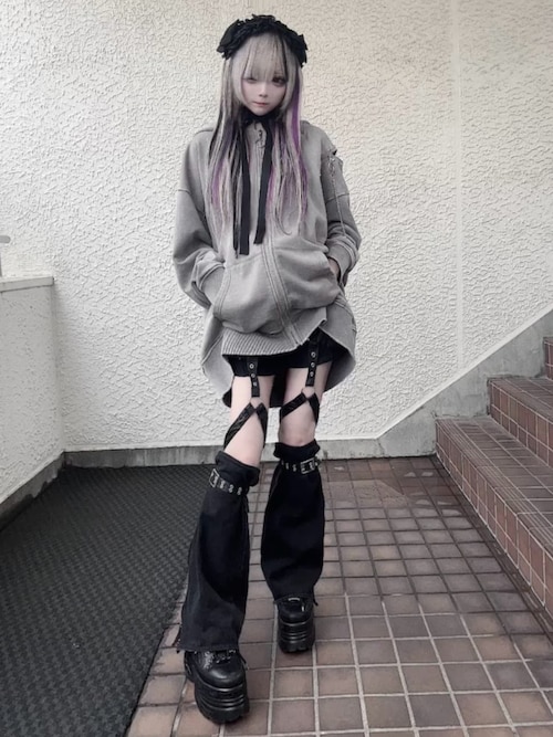 ガーターベルト付パンツ（その他パンツ）｜Amilige（アミリージュ）の