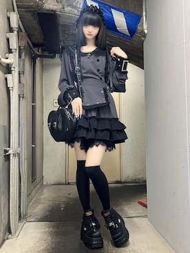 「Amilige（アミリージュ）のアイテム」を使った、Amilige_officialさん（レディース・157cm）の春コーディネート