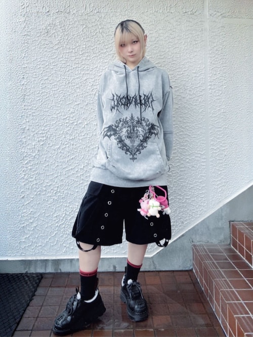 Amilige (REFLEM) サスペンダー付きワイドパンツ Amilige パンツ サスペンダー付きワイドパンツ レディース メンズ