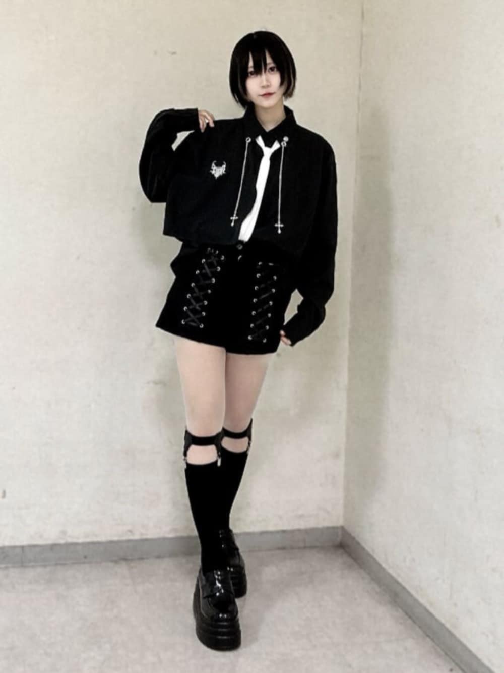 Amilige（アミリージュ）の「ガーターベルト付パンツ（その他パンツ