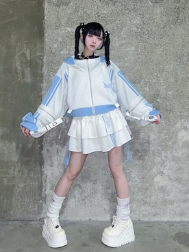 「Amilige（アミリージュ）のアイテム」を使った、Amilige_officialさん（レディース・155cm）の春コーディネート