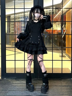 「Amilige（アミリージュ）のアイテム」を使った、Amilige_officialさん（レディース・154cm）の春コーディネート