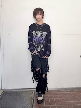 Amilige_officialさん(メンズ・172cm)の春コーディネート