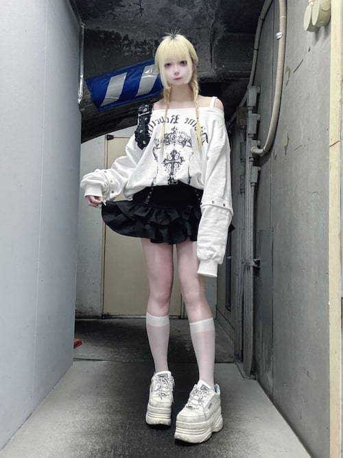最終値下げ　amilige クロスオフショルトップス クロスオフショルトップス（スウェット）｜Amilige（アミリージュ）の