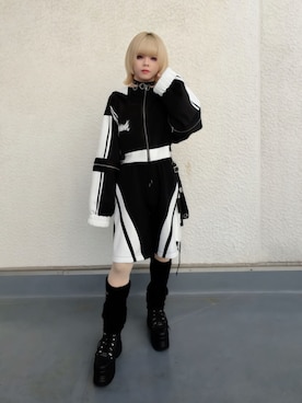 「Amilige（アミリージュ）のアイテム」を使った、Amilige_officialさん（メンズ・162cm）の春コーディネート