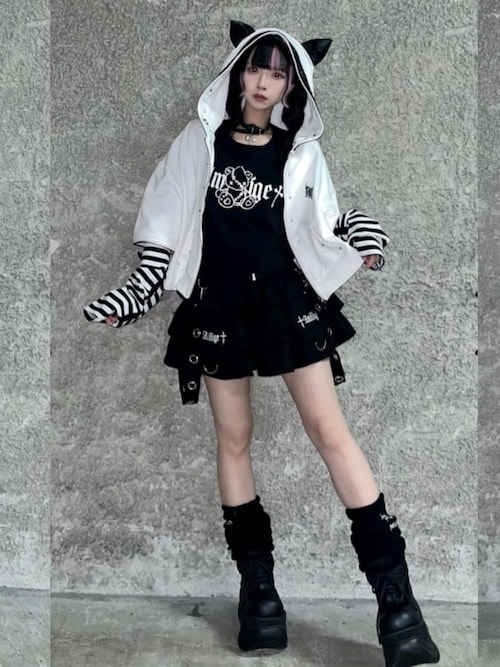 Amilige（アミリージュ）の「トリプルティアードカツラギスカート