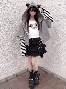 Amilige_officialさん(レディース・148cm)の春コーディネート