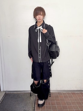 「学生コーデ」｜Amilige_officialさん（メンズ・172cm）の春コーディネート