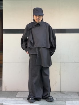 「Ruze（ルゼ）のアイテム」を使った、Amilige_officialさん（メンズ・170cm）の春コーディネート