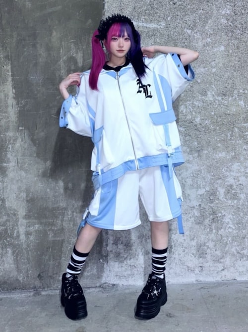 AMITIE ジャージ上下 ジャージ 上下セット UAガールズ 二ット トラックスーツ
