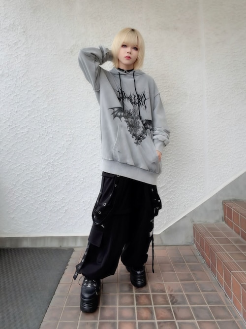 サスペンダー付きワイドパンツ（その他パンツ）｜Amilige