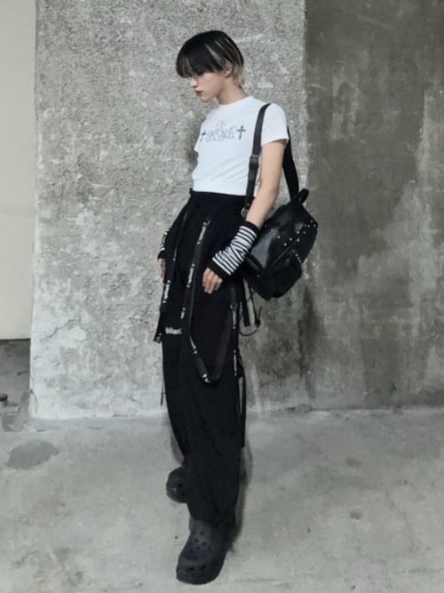 デザインテープワイドパンツ（その他パンツ）｜Amilige
