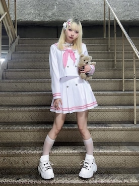 Amilige_officialさん（レディース・155cm）の夏コーディネート