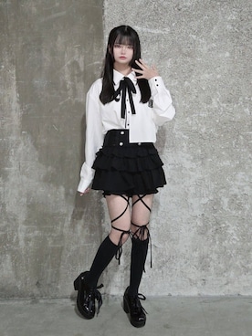 「Amilige（アミリージュ）のアイテム」を使った、Amilige_officialさん（レディース・158cm）の春コーディネート