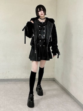 「アイテム（セットアップ）」を使った、Amilige_officialさん（レディース・160cm）の冬コーディネート