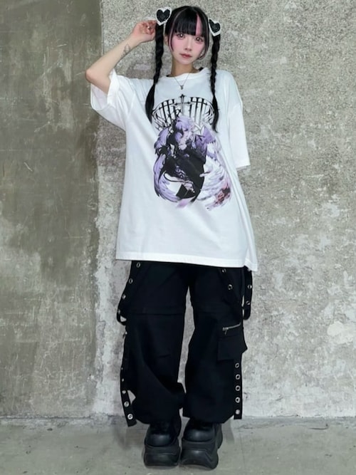 Amilige（アミリージュ） ワイドパンツ パンツ サスペンダー付きワイド