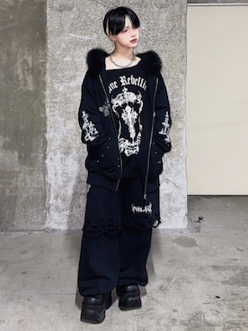 「Amilige（アミリージュ）のアイテム」を使った、Amilige_officialさん（メンズ・162cm）の春コーディネート