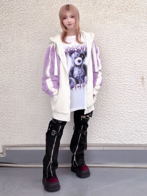 Amilige　サスペンダーベルトZIPパンツ Mサイズ サスペンダーベルトZIPパンツ– A AM STUDIO